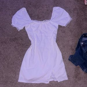 PRINCESS POLLY white mini dress